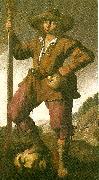 Francisco de Zurbaran david oil painting reproduction